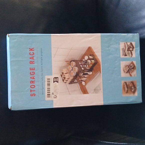 2 Storage Rack Smart Golden Baby 2 Layer Mult- purpose Racks - Picture 2 of 9